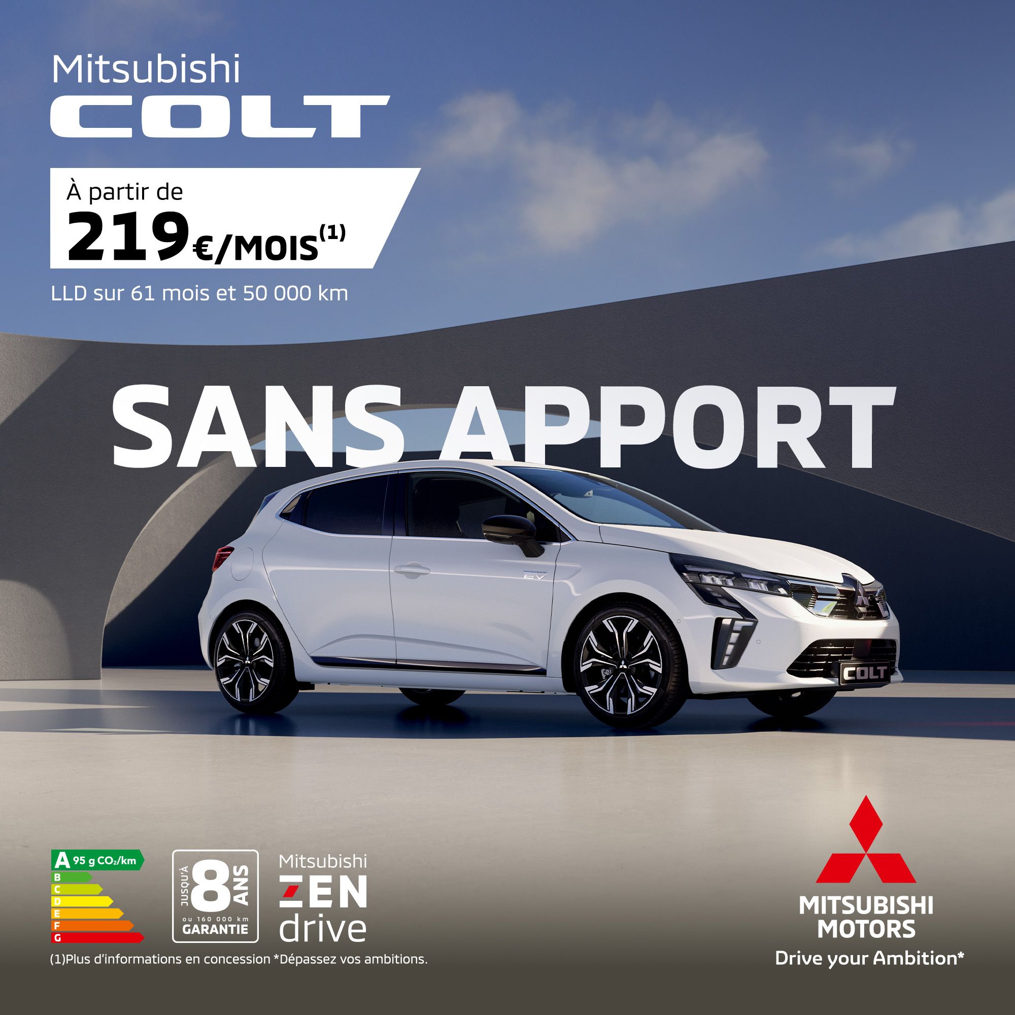 Mitsubishi Colt Théobald Metz Nancy et Thionville